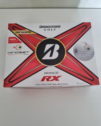 scatola bridgestone golf tour b rx con 12 palline