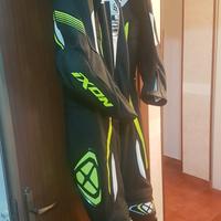 tuta da moto  intera con stivali 