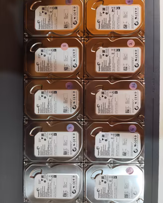 Lotto 10x HDD Seagate Barracuda 500GB SATA 3.5