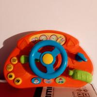 Gioco a forma di volante con luci e suoni