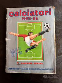 Álbum Calciatori Figurine 1985-1986