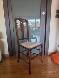 Sedie Queen Anne primi 900  COPPIA 