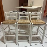 Sgabello in legno