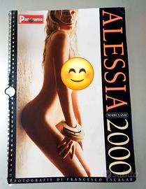 Panorama Calendario 2000 Alessia Marcuzzi vintage
