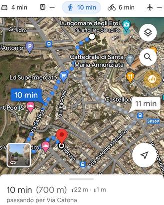 Trilocale zona centro storico di Otranto