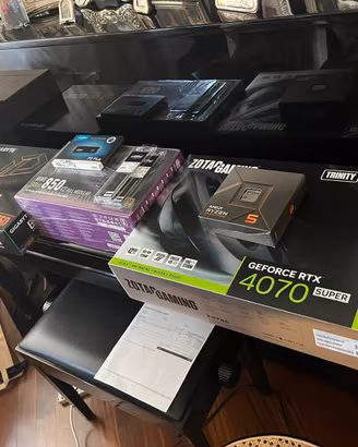 pc assemblato a mano