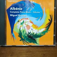 cd originale Isaac Albéniz Piano Music vol. 1