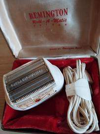 Rasoio elettrico vintage Remingotn "Roll-A-Matic"