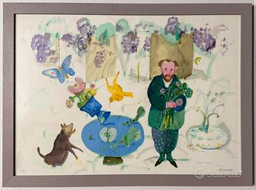 Quadro grafica artistica di Antonio Possenti 50x70