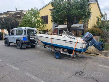 Barca Open GIO MARE 140 + motore 25 + carrello