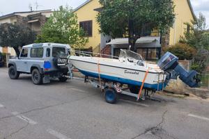 Barca Open GIO MARE 140 + motore 25 + carrello