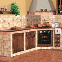 cucina componibile in muratura 