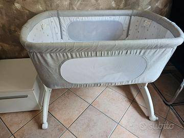 Culla Co-Sleeping PALI con Materassino - Grigio Ch