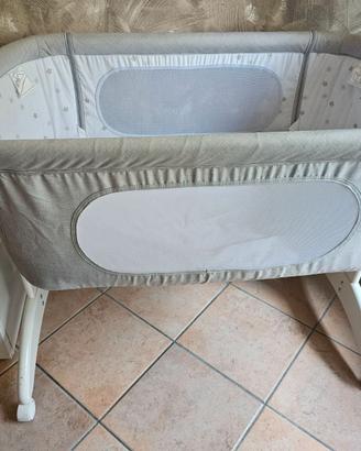 Culla Co-Sleeping PALI con Materassino - Grigio Ch