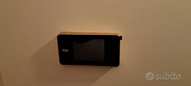 Yale Spioncino Elettronico Digitale  Ottone