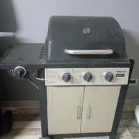 barbecue a gas