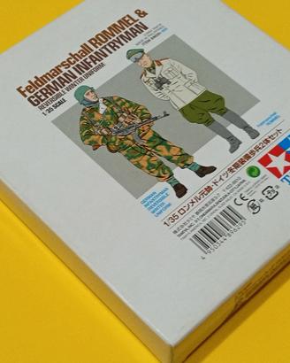 tamiya soldatino Rommel guerra mondiale 