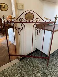 Letto in ferro battuto primo 900