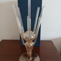 Vaso vintage in vetro di murano