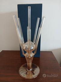 Vaso vintage in vetro di murano