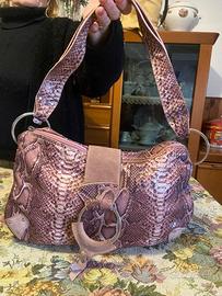 Borsa Leopardata rosa