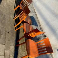 set 4 sedie TISETTANTA HALIFAX design A. Citterio