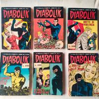 Diabolik anno VII 6 num originali €24 + omaggio 