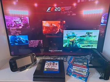 Ps4 slim 1 Tb software 13.52 + giochi