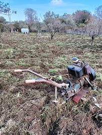 pulizia terreni con motozappa