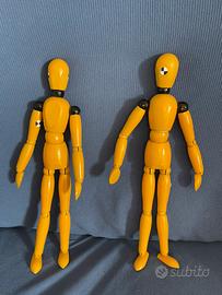 Manichini in legno interamente snodabili h.31 cm