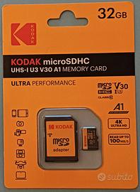 KODAK MicroSDHC Card scheda con adattatore 32 GB