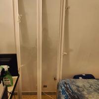 PORTA BOX DOCCIA A SOFFIETTO - IN VETRO TEMPERATO