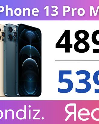 iPhone 13 Pro Max-Ritiro usato Garanzia 2 Anni