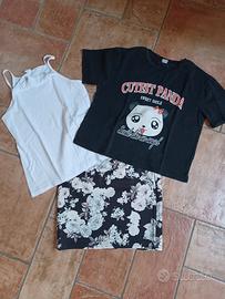 Piccolo lotto abbigliamento bambina 10 anni