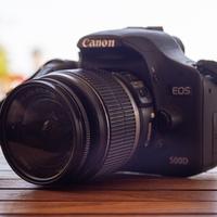 Canon 500d con 18:55 (praticamente nuova)