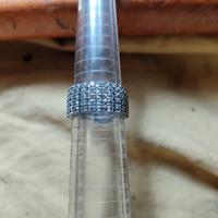 anello oro bianco 18 kt