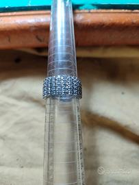 anello oro bianco 18 kt