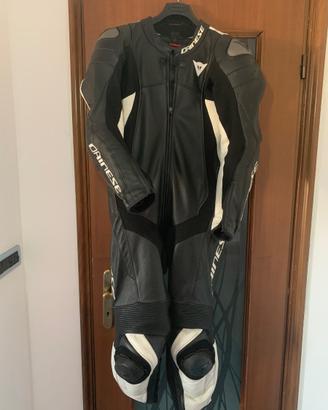 Tuta moto dainese in pelle