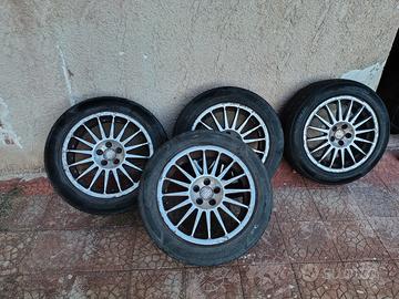 cerchi alfa 156/147 da 16 con pneumatici 