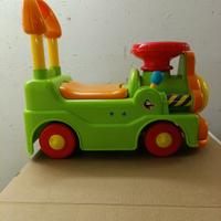 trenino chicco cavalcabile
