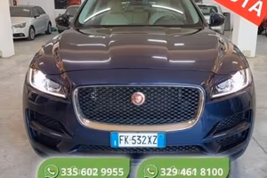 Jaguar F-Pace 2.0 D 180 CV AWD aut. Pure 07/2017