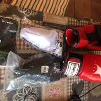 Lotto boxe guantoni guanti e 2 Groin guard nuovi