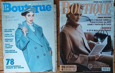 Riviste 'La mia boutique' con cartamodelli