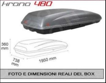 Box portatutto auto 390l