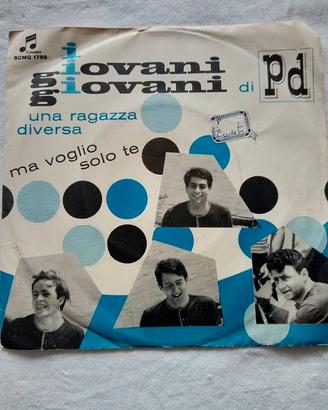 i Giovani Giovani di Pino Donaggio 45 giri