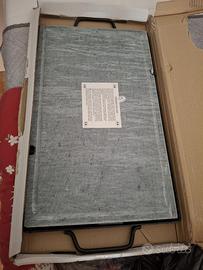 Pietra ollare dietetica con telaio in ferro/pietra