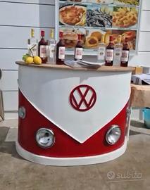 Bancone bar work station stile vintage