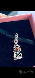 Charm Pendente Pandora Disney La Bella e la Bestia