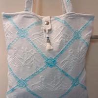 Borsa in tessuto sardo 