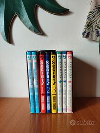 Tre cofanetti manga (Sao, Secret e Ano Hana)